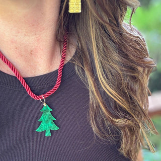 Christmas Rope Necklace Tree