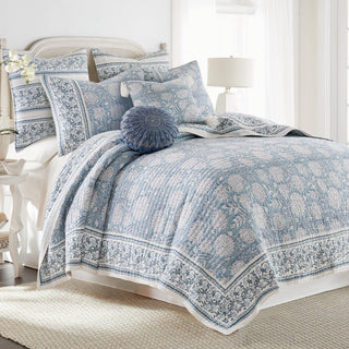 Adare Quilt Set Blue