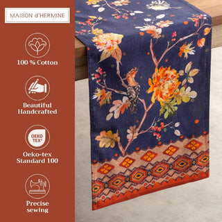 108" Fall Kelim Table Runner