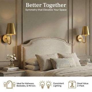 Set Rechargeable Wall Sconces