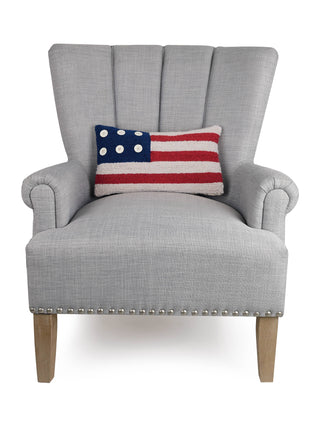 Patriotic Flag Hook Pillow