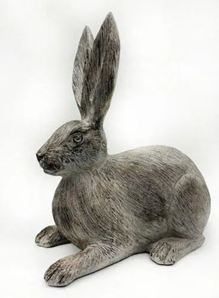 Grey Sitting Bunny