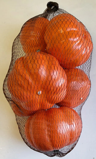 Bag of Orange Pumpkins