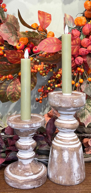 7" Sage Motion Taper Candles