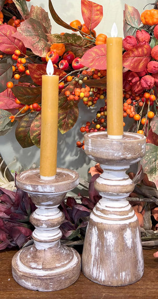 7" Tan Motion Taper Candles
