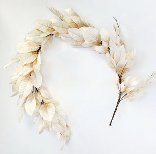 5' Cream Bay Leaf Garland