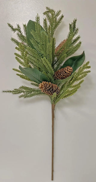 Pine & Cone Spray 24"