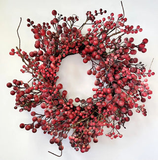 Berry Wreath 24"