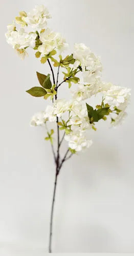 White Cherry Blossom Spray