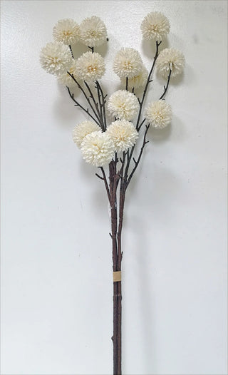 39" Cream Pom Mum Bundle