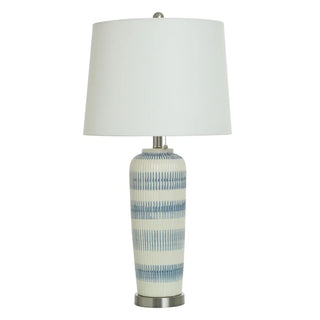 Blue Ivory Table Lamp