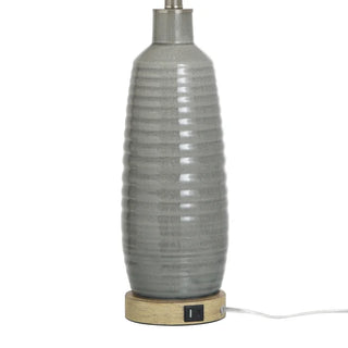 Gray Wash Table Lamp