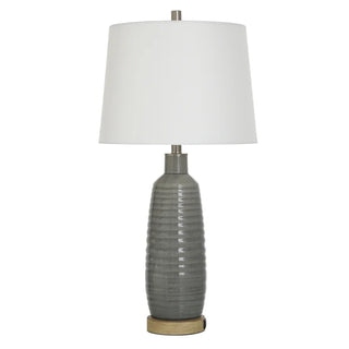 Gray Wash Table Lamp
