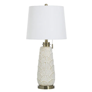 Antique Beige Table Lamp