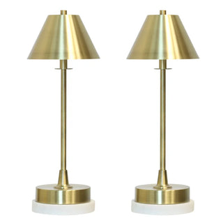 Rechargeable Brass Lamp