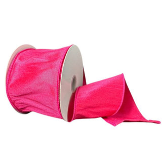 2.5" Wired Ribbon - Fuchsia