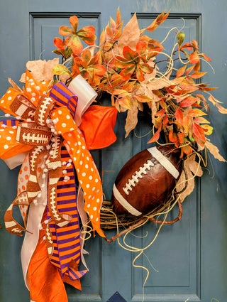 Clemson Frenzy Wreath