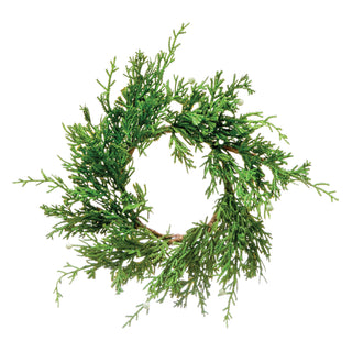 Juniper Wreath Candle Ring