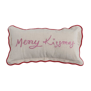 Merry Kissmas Pillow