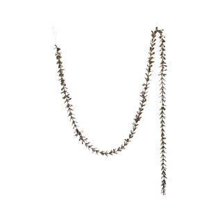 72" Champagne Boxwood Garland