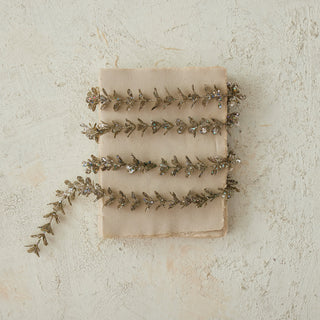 72" Champagne Boxwood Garland