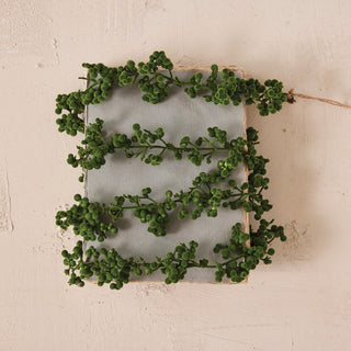 72" Flocked Green Garland