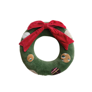 15" Wreath Pillow