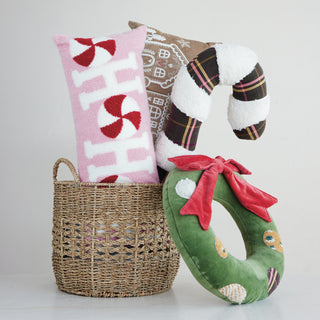 15" Wreath Pillow