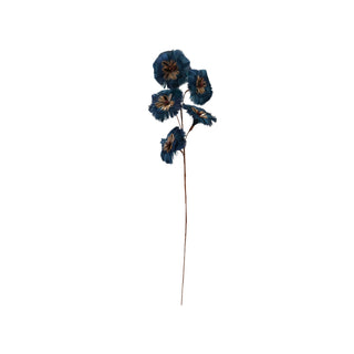 Blue Feather Flower