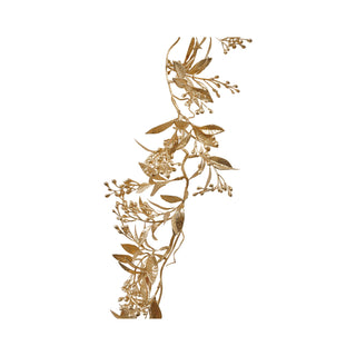Gold Leaves Berry Garland