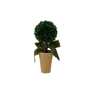 Boxwood Tree w/ Green Bow