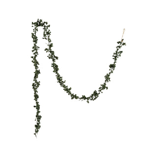 72" Flocked Green Garland